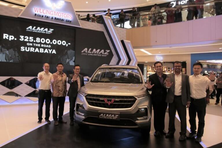 Image Wuling Resmi Meluncurkan Almaz di Surabaya