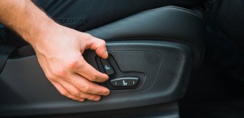 Image Driving Comfort with Electric Seat Adjuster Features
