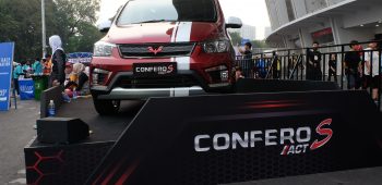 Image Wuling Motors Supports Electric Jakarta Marathon 2019