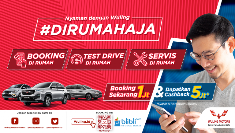 Image Wuling Hadirkan Home Service, Home Test Drive & Online Booking Bagi Konsumen