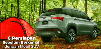Image Preparations for Camping With an SUV Car