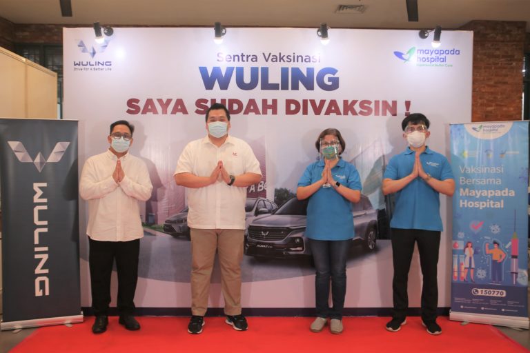 Image #Bersama Wuling Lawan Corona Now Holds Covid-19 Vaccination Center