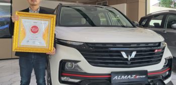 Image Wuling Almaz RS Raih Penghargaan Indonesia Digital Popular Brand Award 2022