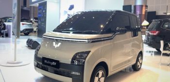 Image Wuling Shows the Exterior of Its Electric Vehicle at IIMS Surabaya 2022