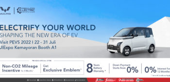 Image Wuling Air ev Hadir di PEVS 2022!