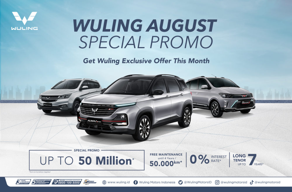 Ragam Promo Produk Wuling di GIIAS 2022 1000x657