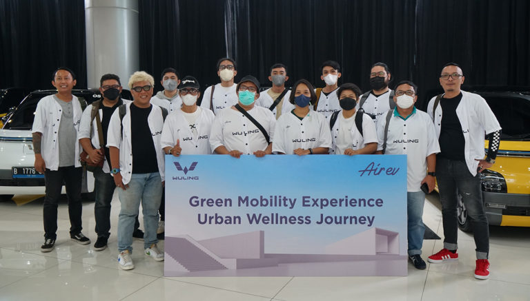 Image Wuling Air ev Green Mobility Experience Ajak Media Menikmati Urban Wellness Journey