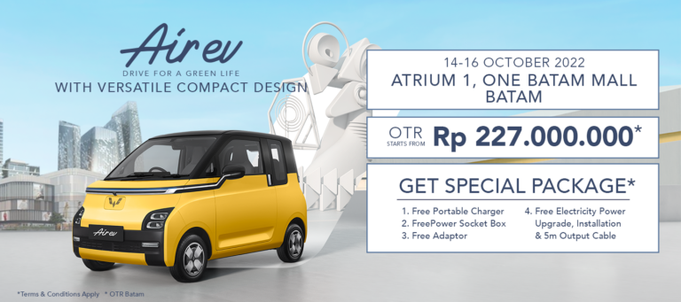 Image Wuling Air ev Resmi Launching di Kota Batam