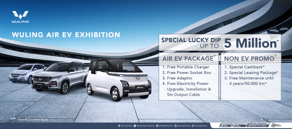 Pameran Mobil Listrik ‘Wuling Air ev Exhibition’