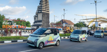 Image 300 Wuling Air ev as Official Car Partner G20 Has Arrived in the Island of the Gods
