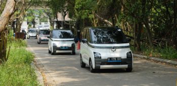 Image Kendaraan listrik Wuling Air ev, Meraih Penghargaan Katadata Green Initiative Awards