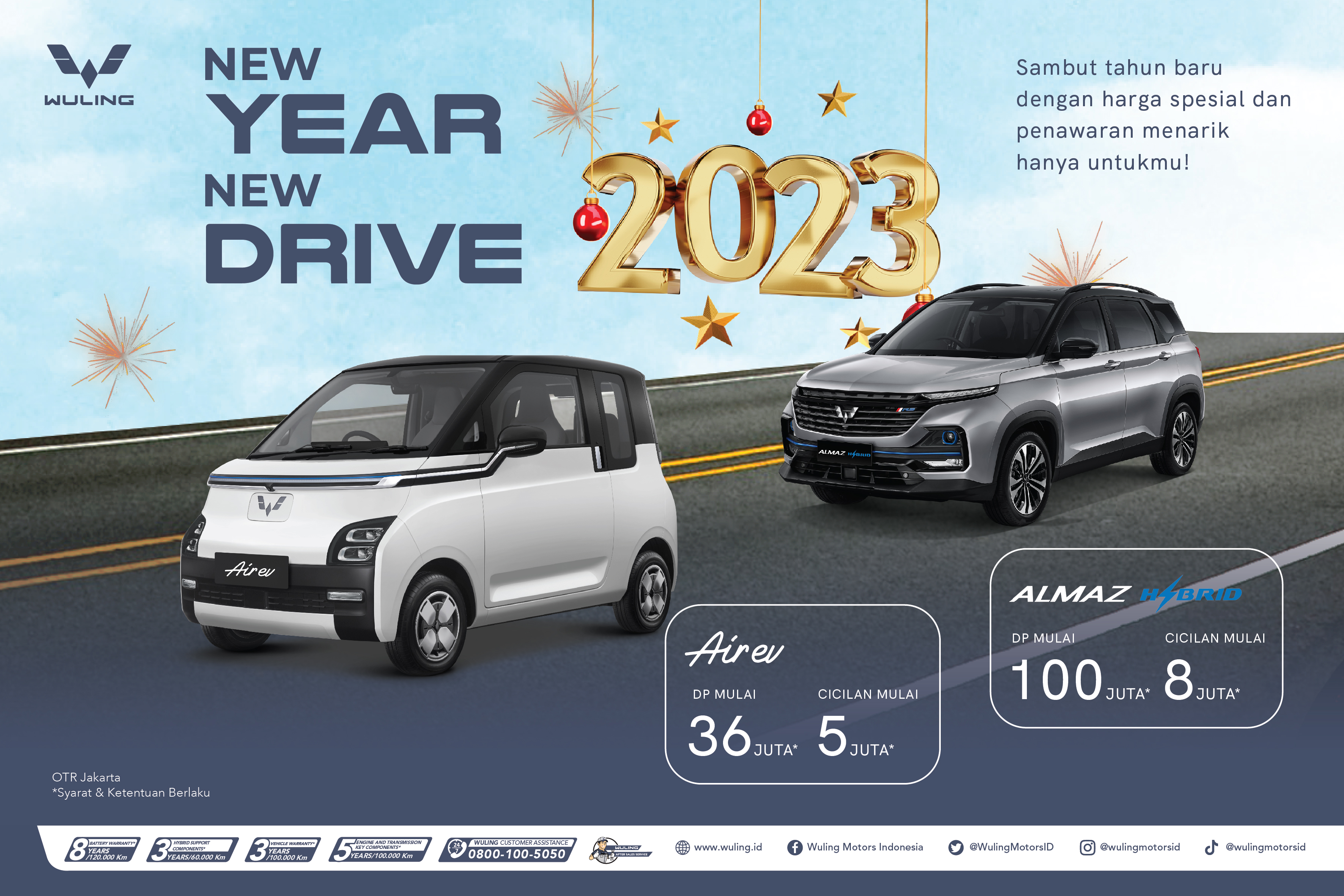 Image Sambut Awal Tahun, Wuling Adakan Promo Spesial ‘New Year, New Drive 2023’