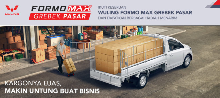 Image Wuling Formo Max Grebek Pasar, Enteng Bikin Untung!