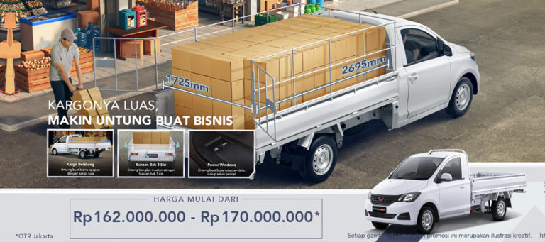 Image Launching Wuling Formo Max, Mobil Pick Up Enteng Bikin Untung!