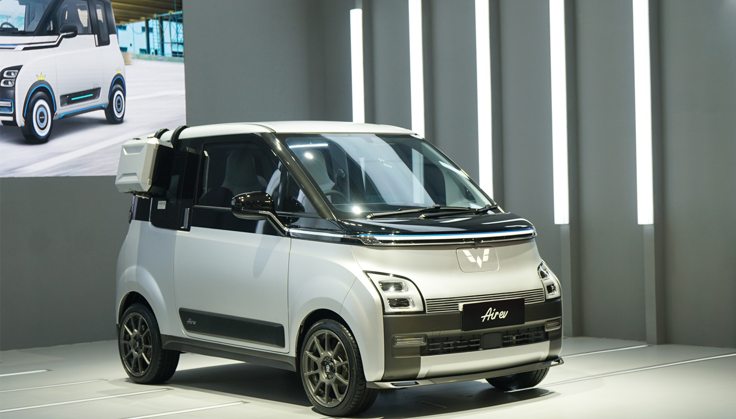 Image Wuling Shows Two Special Display Units for its Electric Vehicle, Air ev, at IIMS 2023