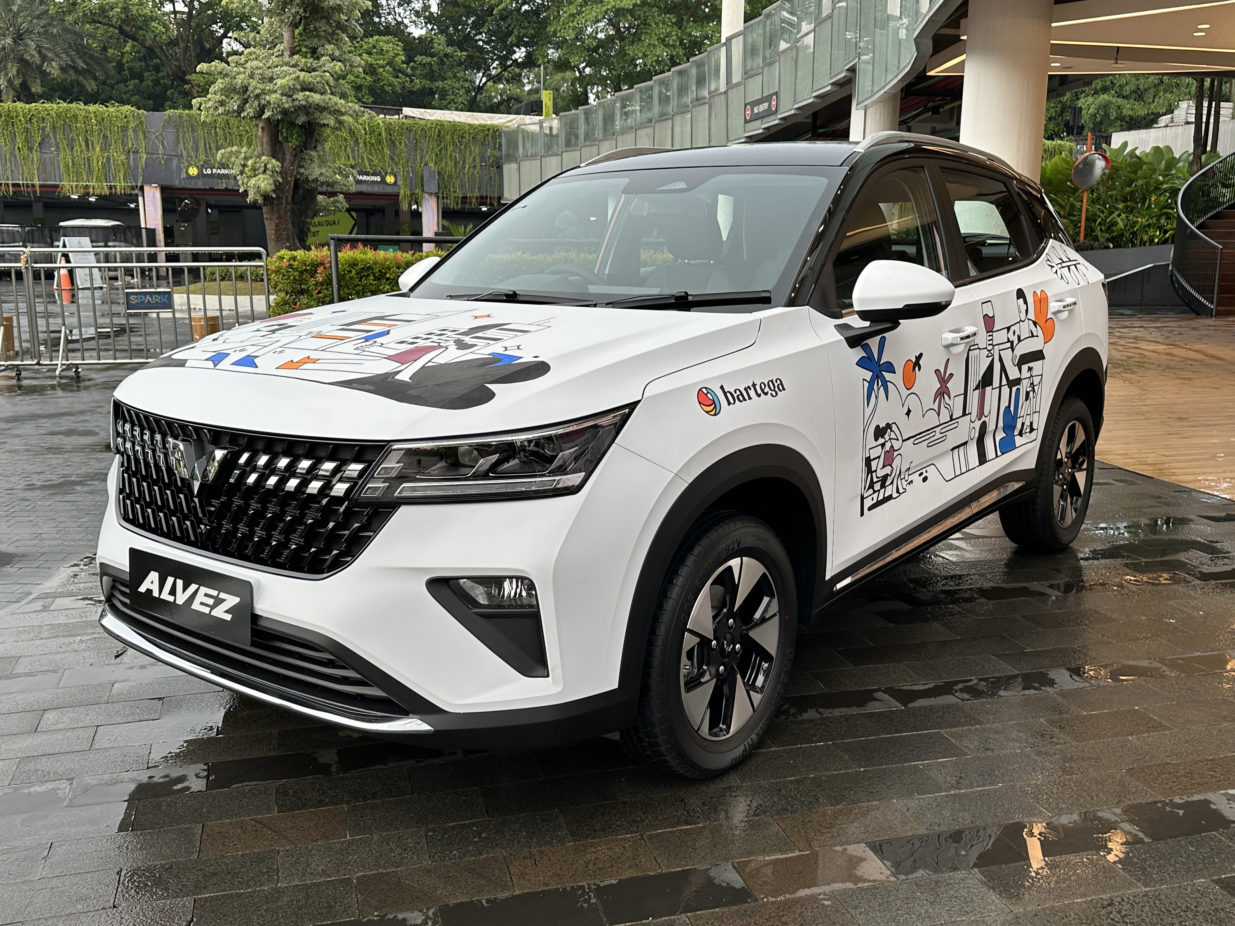 Image Wuling Gandeng Bartega, Berikan Sentuhan Karya Seni Modern di Alvez