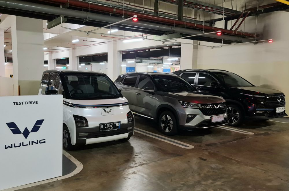 Terdapat tiga unit test drive yang terdiri dari Air ev Alvez dan Almaz Hybrid di PIM 3 1000x659