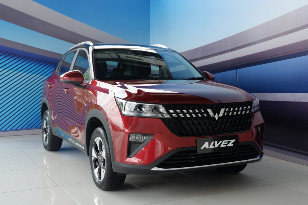 Wuling Alvez Compact SUV pertama Wuling dengan tagline Style Innovation in One SUV. 1000x667