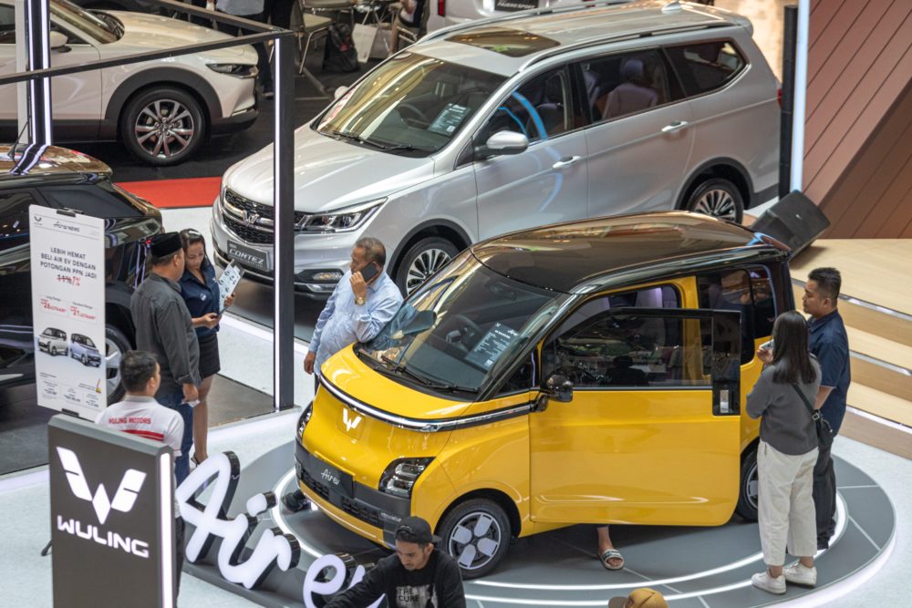 Dalam pameran ini Wuling juga menampilkan lini produk lainnya meliputi Almaz Hybrid Air ev dan New Cortez. 1 1000x667