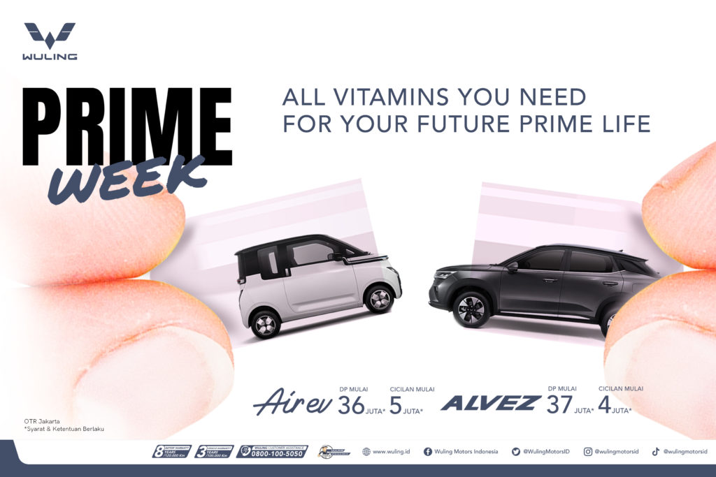 Wuling Holds the 'Prime Week' Program to Provide Ease of Own a Dream Car Wuling Holds the 'Prime Week' Program to Provide Ease of Own a Dream Car