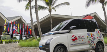 Image Wuling Air ev Participated in the Success of the 2023 ASEAN Summit Labuan Bajo