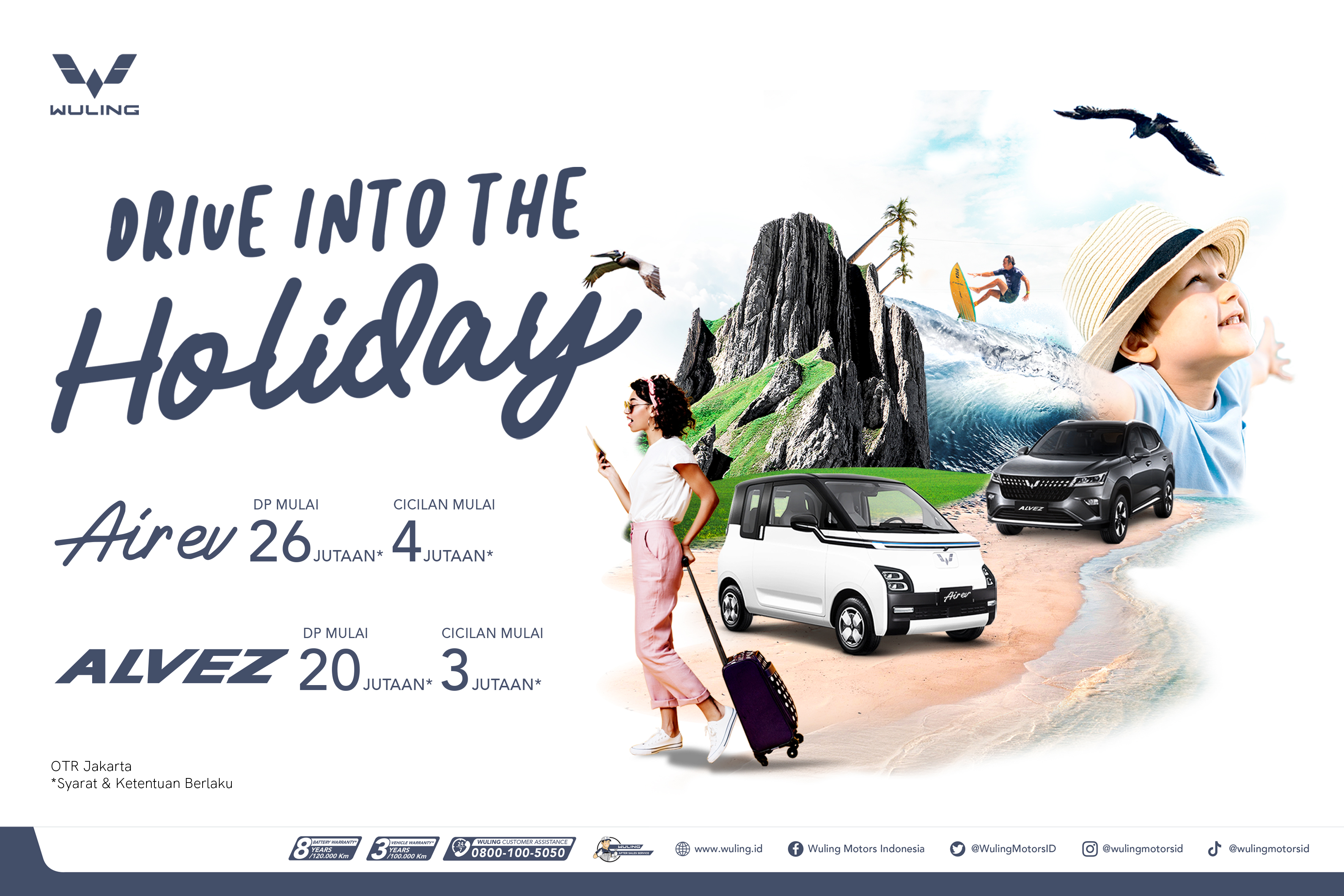 Image Wuling ‘Drive Into The Holiday’ Program is Officially Started to Welcome the School Holiday