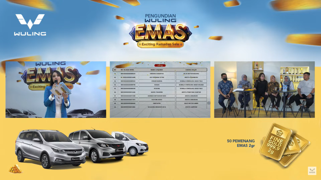 Wuling Announces Fine Gold Winners of Exciting Ramadan Sale Program Wuling Announces Fine Gold Winners of Exciting Ramadan Sale Program