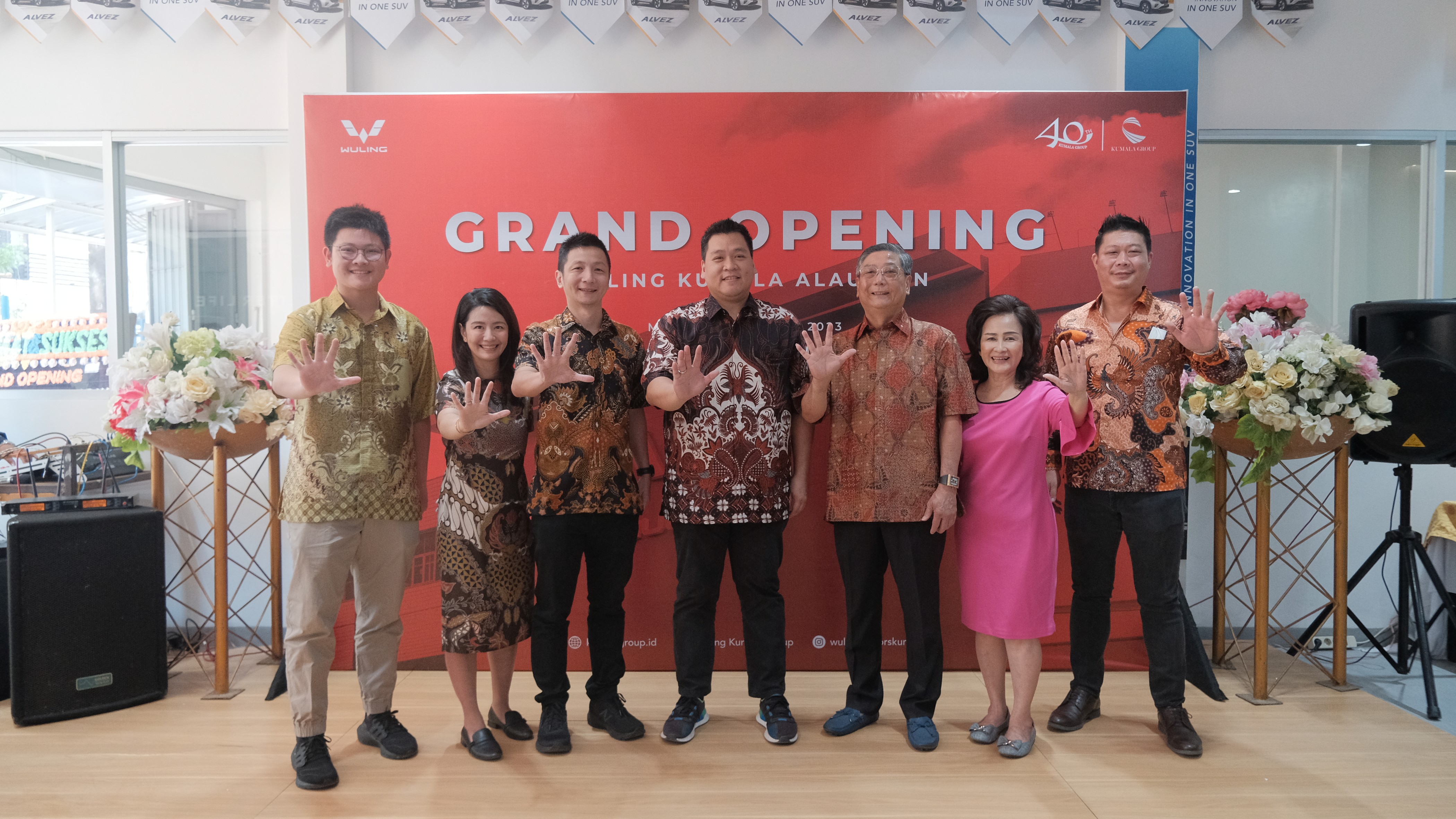 Image Part of Dealership Expansion in South Sulawesi, Wuling Kumala Alauddin Officially Open