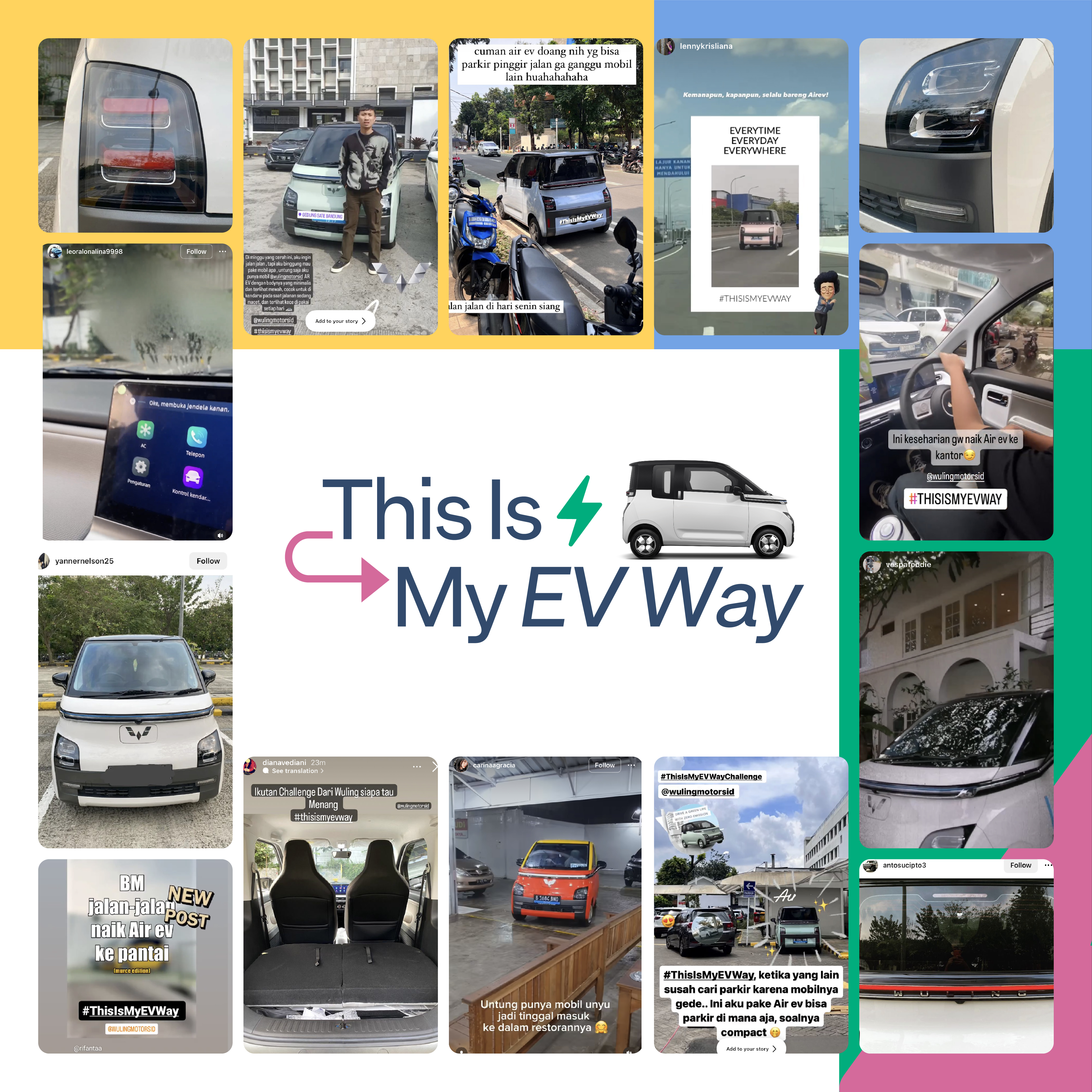 Image #ThisIsMyEVWay Becomes a Way for Consumers to Share the Excitement with Wuling Air ev