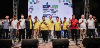 Image Wuling Green Drive Festival in Surabaya as a Series of Celebration of 10,000 Air ev in Indonesia