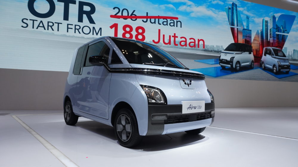 Air ev Lite ditawarkan dengan harga Rp188.900.000 untuk wilayah Jakarta dengan memanfaatkan insentif PPN 1000x562