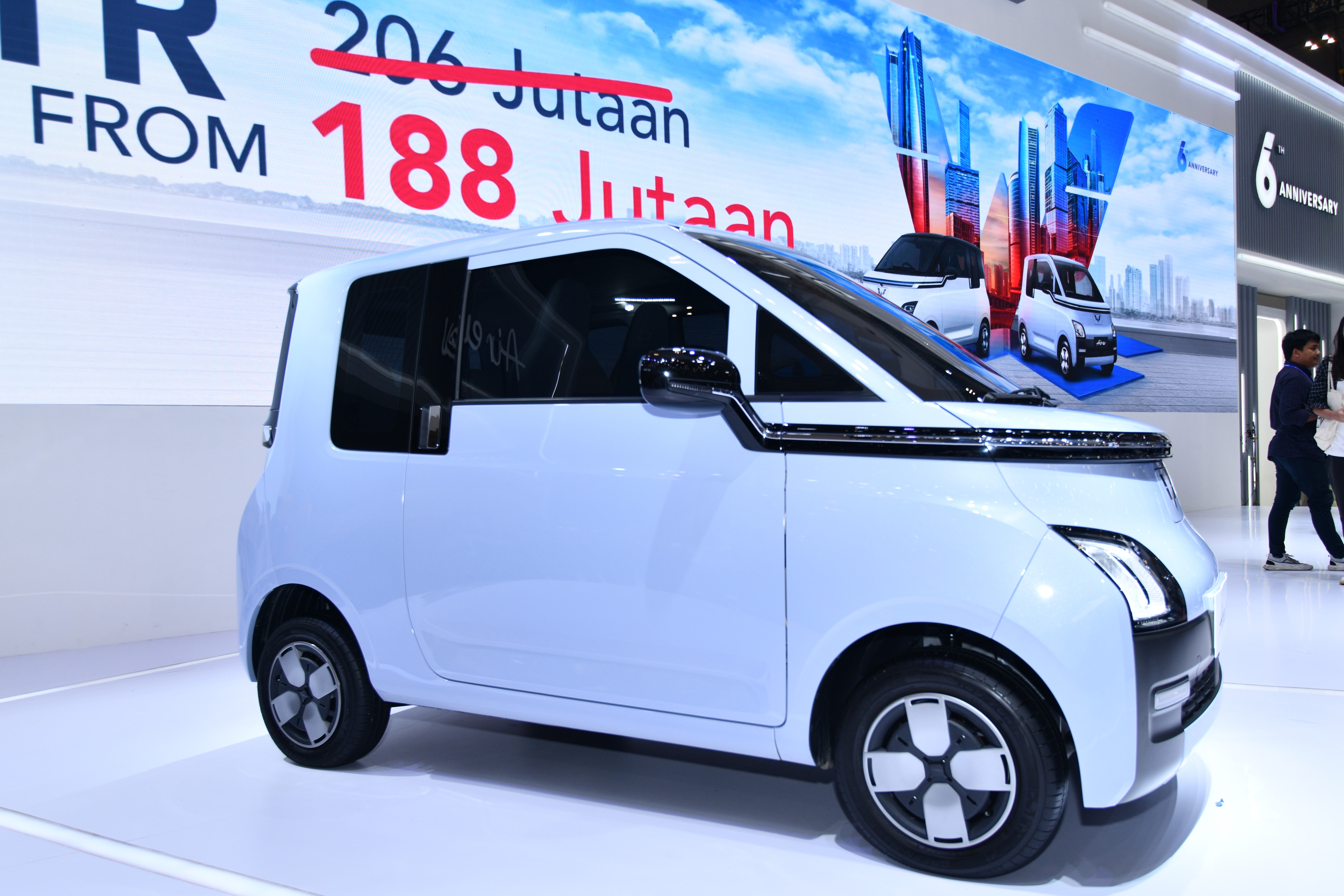 Image The New Variant of Wuling Electric Car, Air ev Lite is Officially Launched at GIIAS 2023