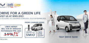 Image Wuling “Drive for A Green Life” Hadir di Pameran IEMS 2023