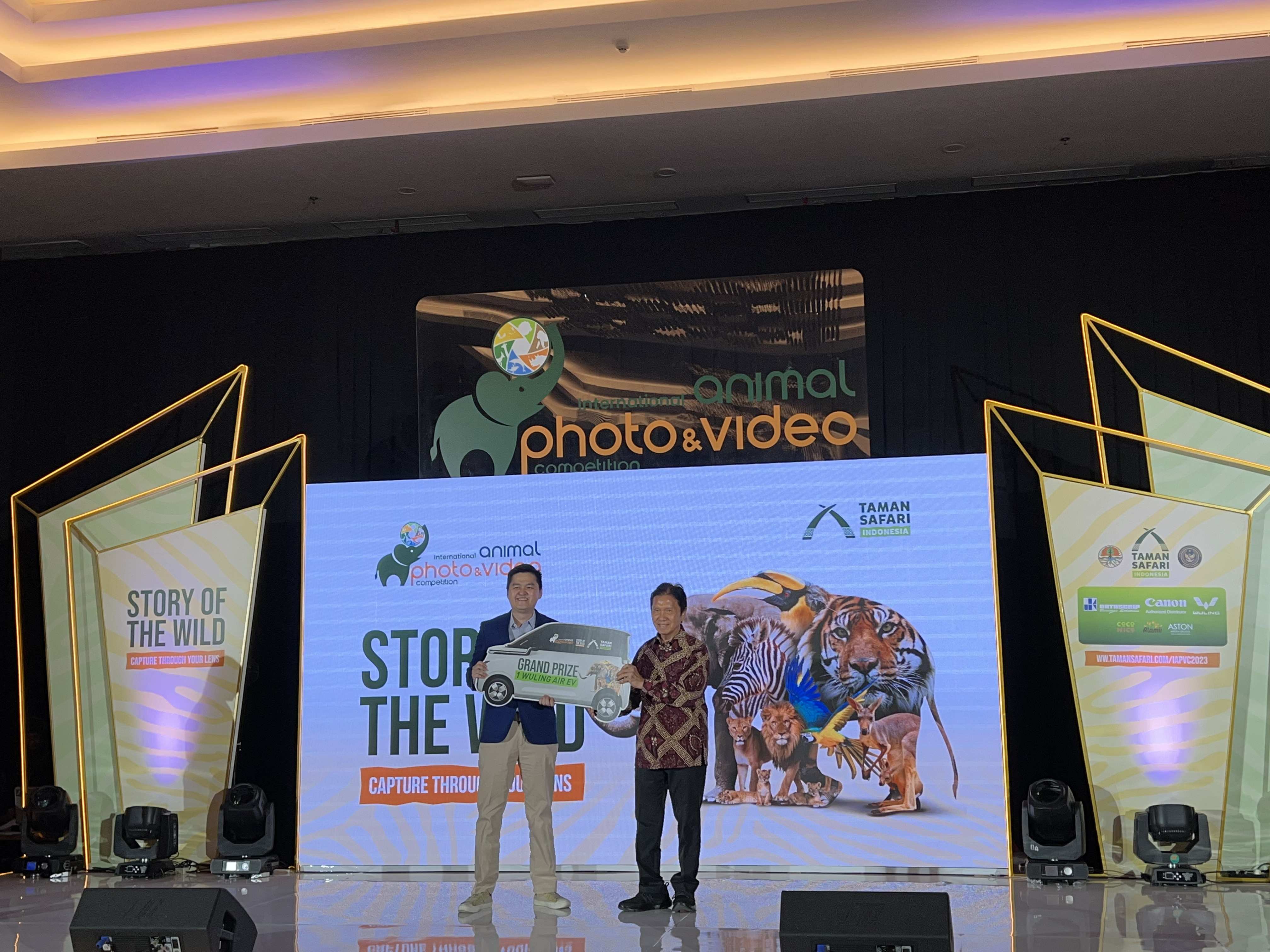 Image Taman Safari Indonesia Umumkan Pemenang IAPVC 2023 Dengan Hadiah Utama Wuling Air ev