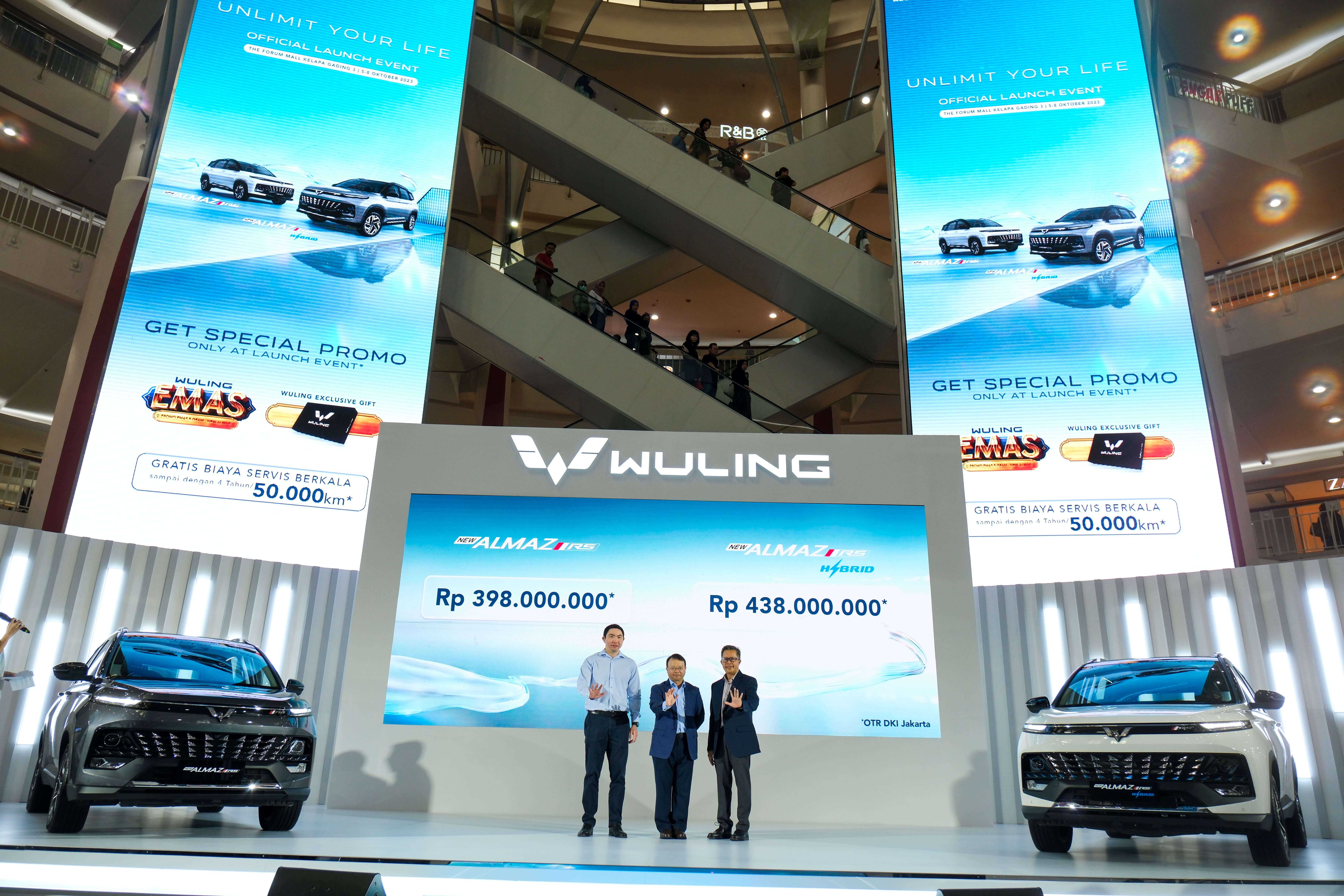 Image Wuling Resmi Meluncurkan New Almaz RS Di Pasar Indonesia, Harga Mulai Dari Rp398 Juta
