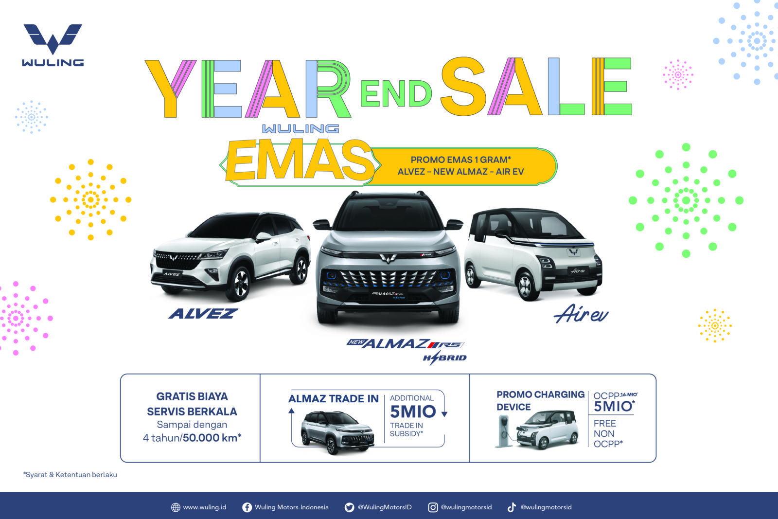 Image Celebrating November, Wuling Carries out The ‘Year End Sale’ Promo Program