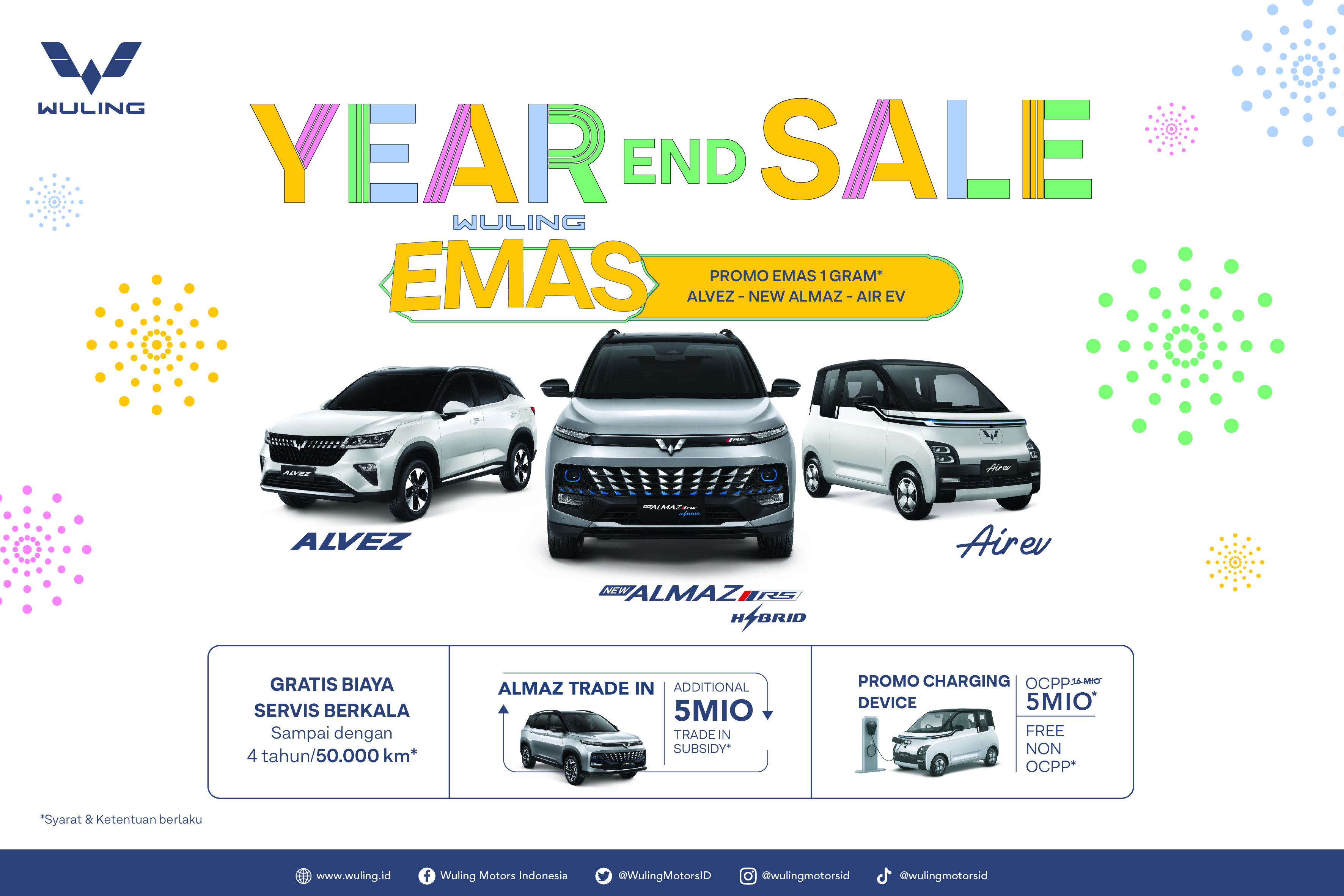 Image Celebrating November, Wuling Carries out The ‘Year End Sale’ Promo Program