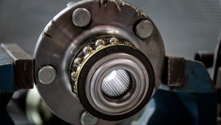 Image Signs of Damage and Checking Car Wheel Bearings