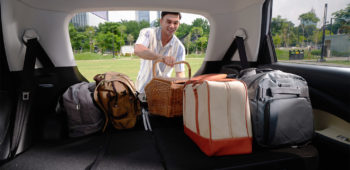 Image Maximizing the Spacious Luggage in BinguoEV Compact Car