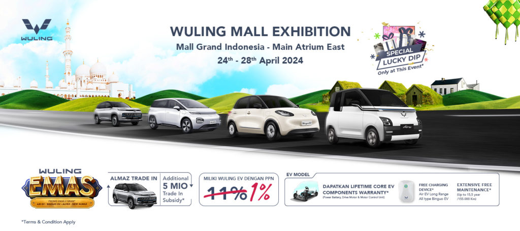 Meriahkan Pameran Wuling Mall Exhibition 2024!