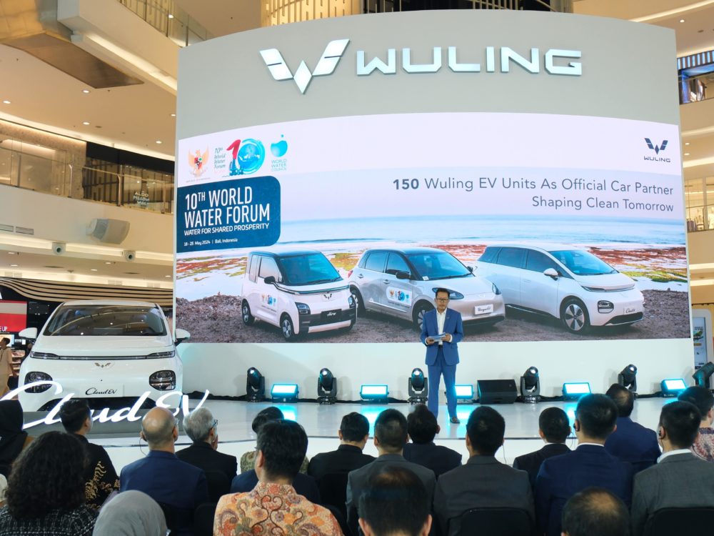 150 Mobil Listrik Terdiri Dari Air ev BinguoEV dan Cloud EV Siap Mendukung Mobilitas Hijau Dalam 10th World Water Forum 2024 di Bali 1000x750