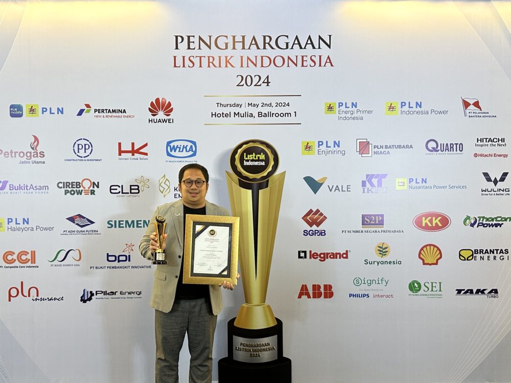 Listrik Indonesia Award 2024 bertema 15 Tahun Majalah Listrik Indonesia Senantiasa Menerangi dengan Informasi 1000x750