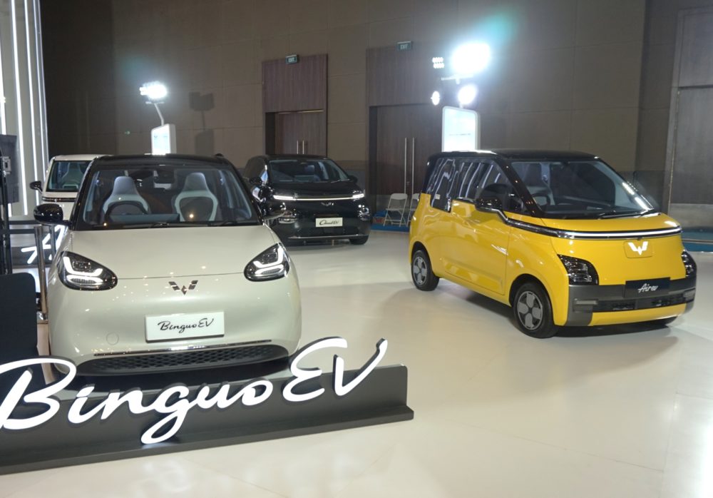 Wuling Menampilkan Lini Produk ABC Stories Mulai Dari Air ev BinguoEV dan Cloud EV 1000x698