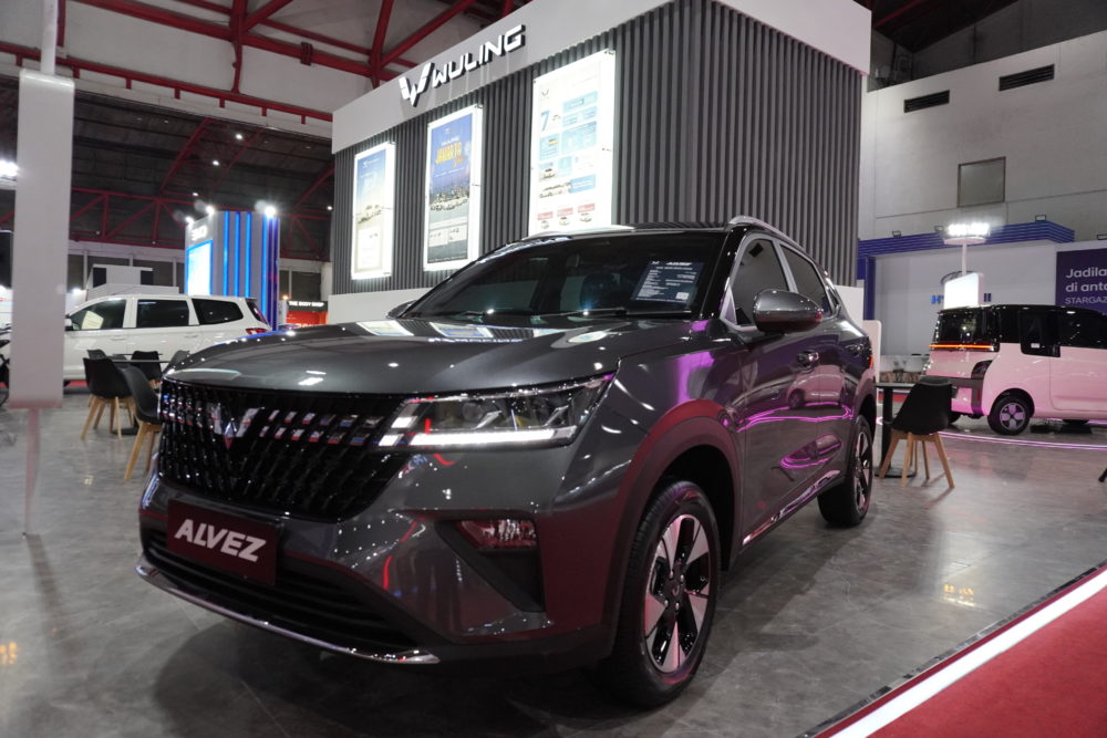 Alvez Compact SUV Wuling yang dibekali beragam fitur modern juga hadir di Hall A JIEXPO Kemayoran 1000x667