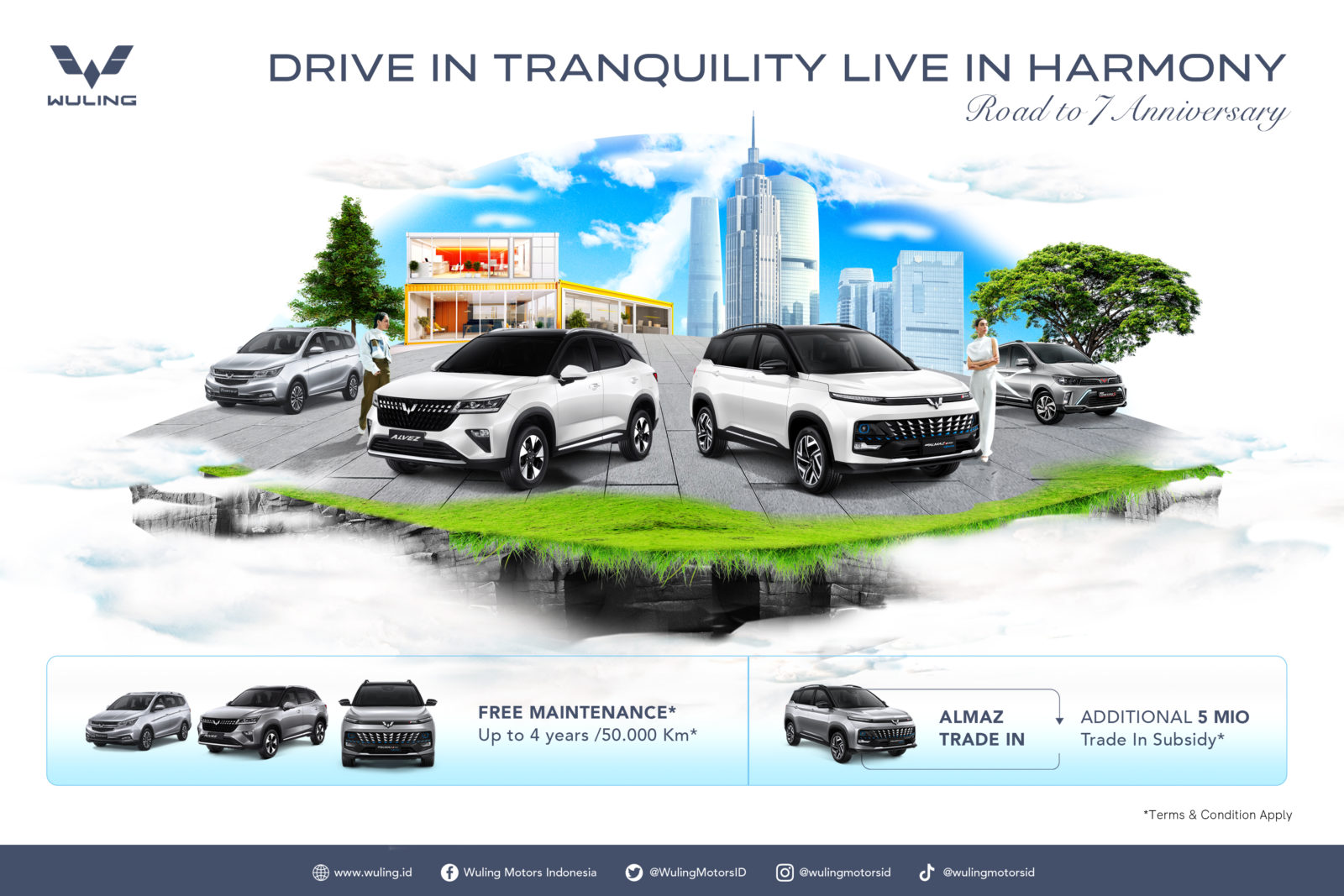 Image Wuling Ramaikan Bulan Juni dengan Promo Spesial Drive In Tranquility Live in Harmony