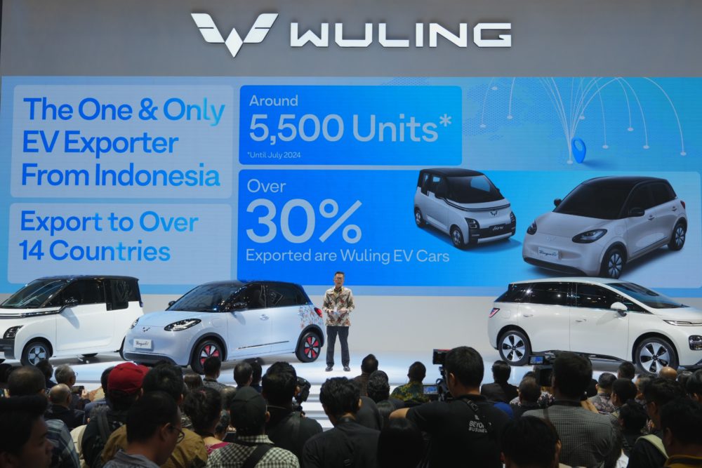 Wuling sebagai produsen otomotif Indonesia satu satunya yang mengekspor EV secara utuh ke mancanegara 1000x667