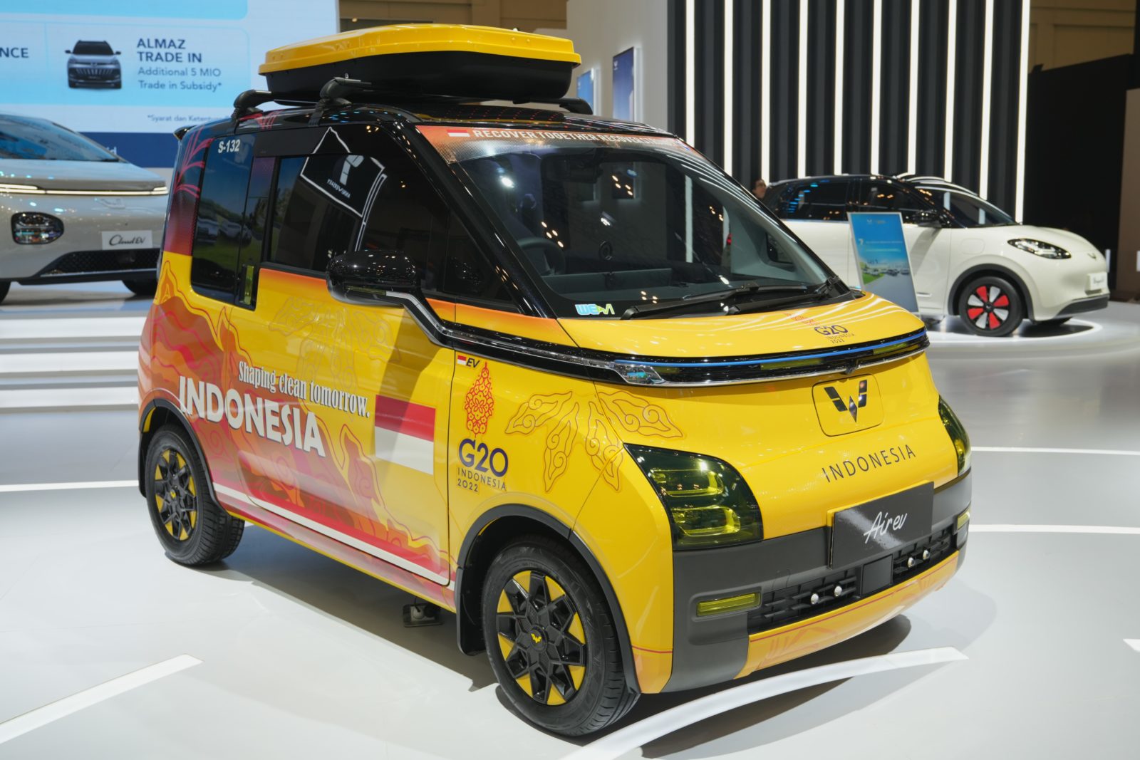 Image Wuling Air ev Dengan Sentuhan Personalisasi Dari Konsumen Ikut Tampil di GIIAS 2024