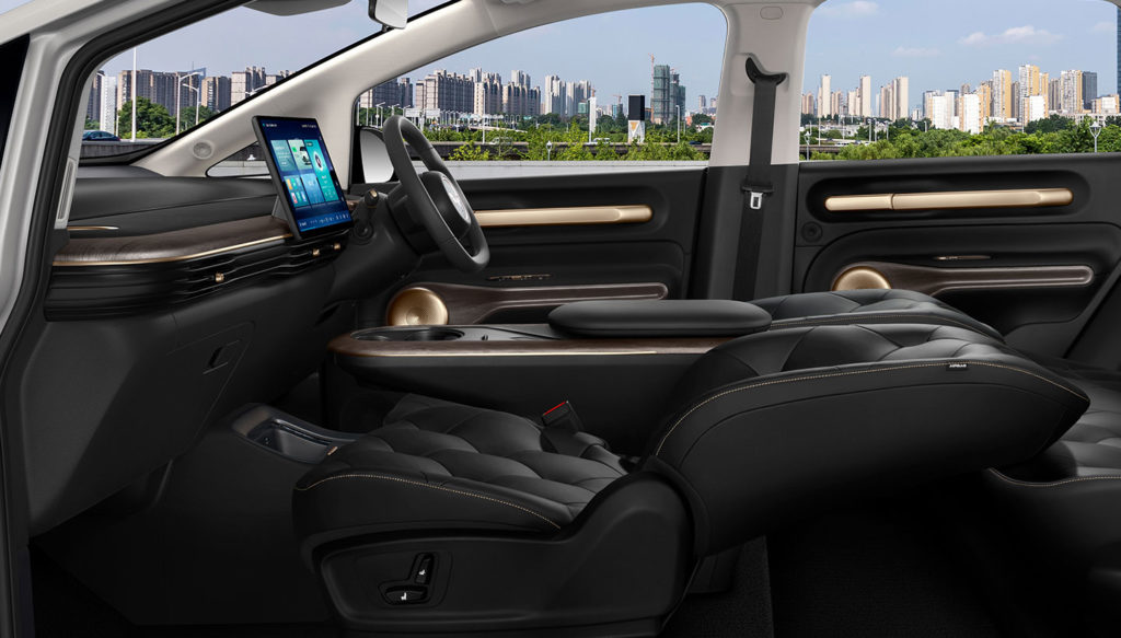 Kemudahan Sofa Mode Wuling Cloud EV Kemudahan Sofa Mode Wuling Cloud EV