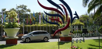 Image Wuling Cloud EV and BinguoEV Contribute to the Success of HLF-MSP and The 2nd IAF 2024 in Bali