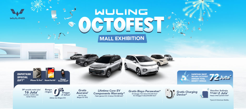 Pameran Wuling Octofest Big Mall Exhibition 2024